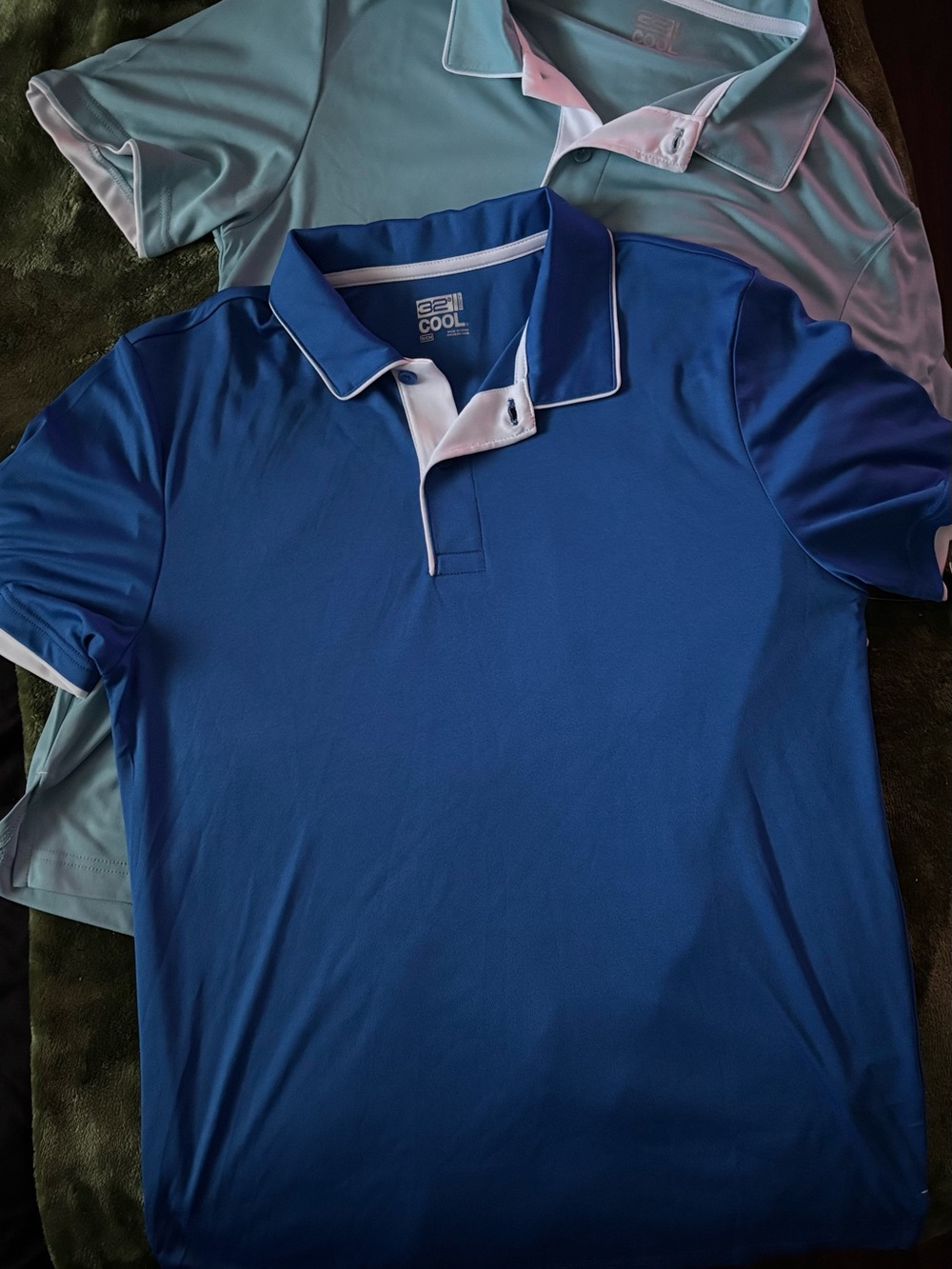 Men’s Blue Performance Polo Shirt bundle